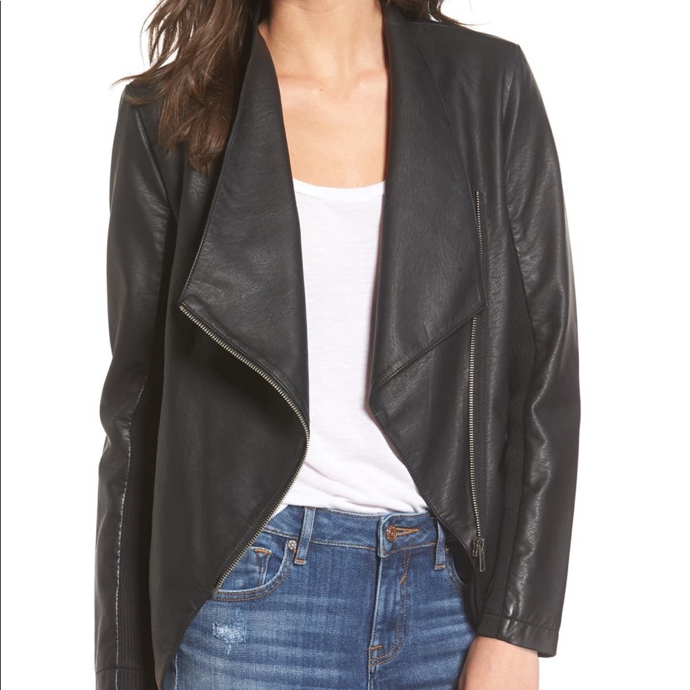 BB Dakota Gabrielle Faux Leather Jacket